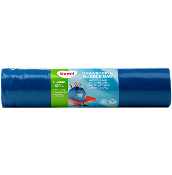 Dumil - Drawstring Rubble Bags X-Large 120L